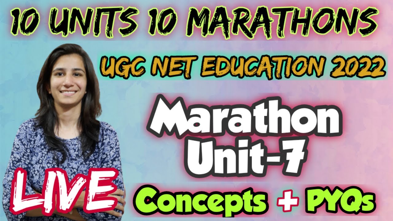 Marathon-7 Unit-7 | Pedagogy, Andragogy and Assessment | UGC NET Education/SET | Inculcate Learning