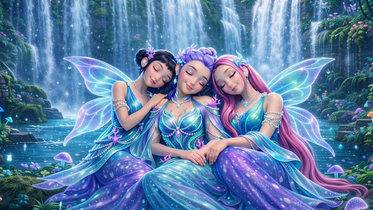 Попробуйте послушать 5 минут 😴 Засыпайте мгновенно с Руми, Мирой и Зои — исцеление от стрессовых ...