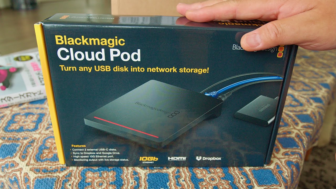 「念願のクラウドソリューション実現なるか？！Blackmagic Cloud PodとHyperdeck Shuttle HDをBMPCC 6K Proで開封！」第1687話