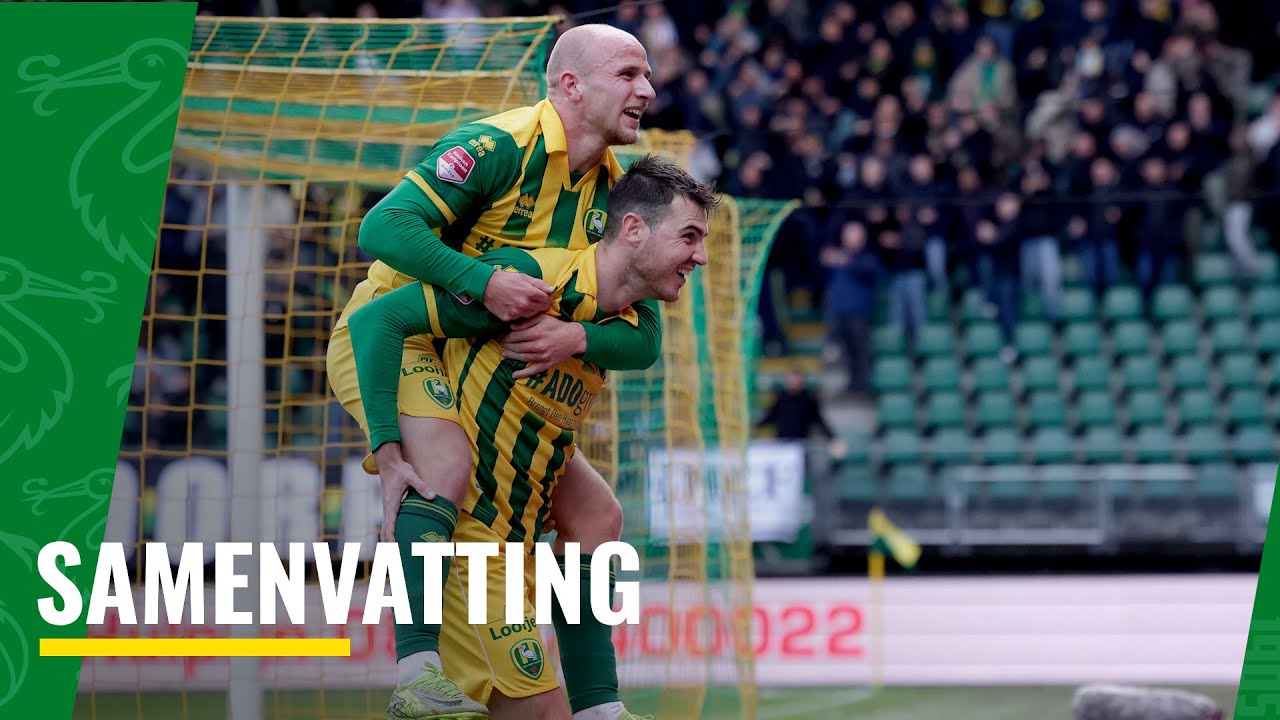 Samenvatting ADO Den Haag - FC Den Bosch 2-1 (25-10-2025)