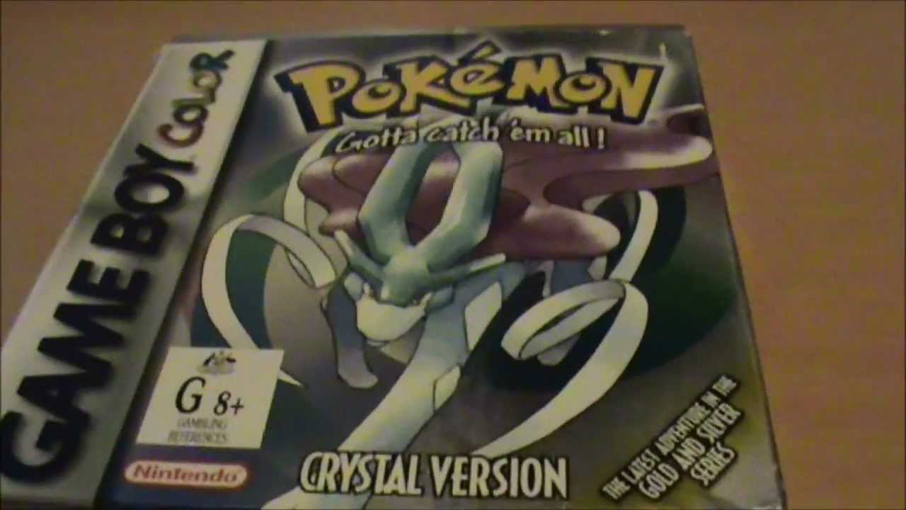 Pokemon Crystal Version GBC Unboxing
