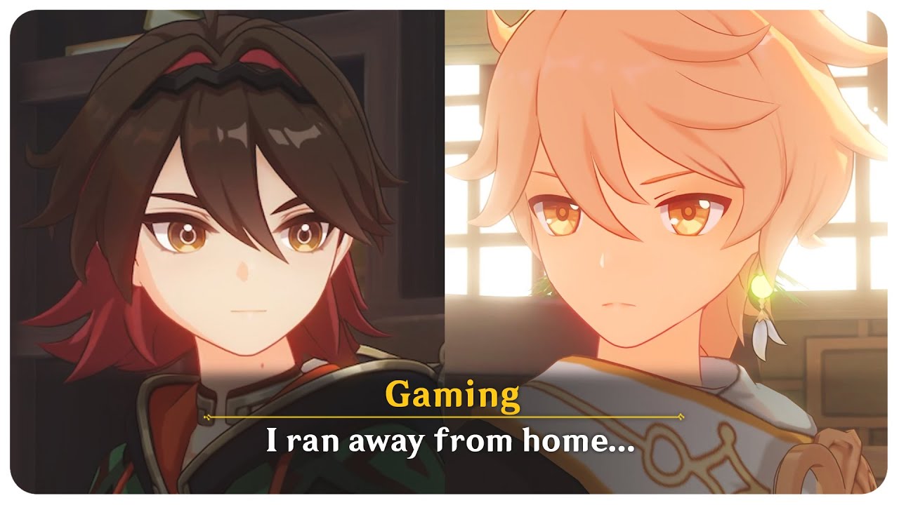 Gaming Ran Away From Home (Cutscene) Lantern Rite | Genshin Impact 4.4