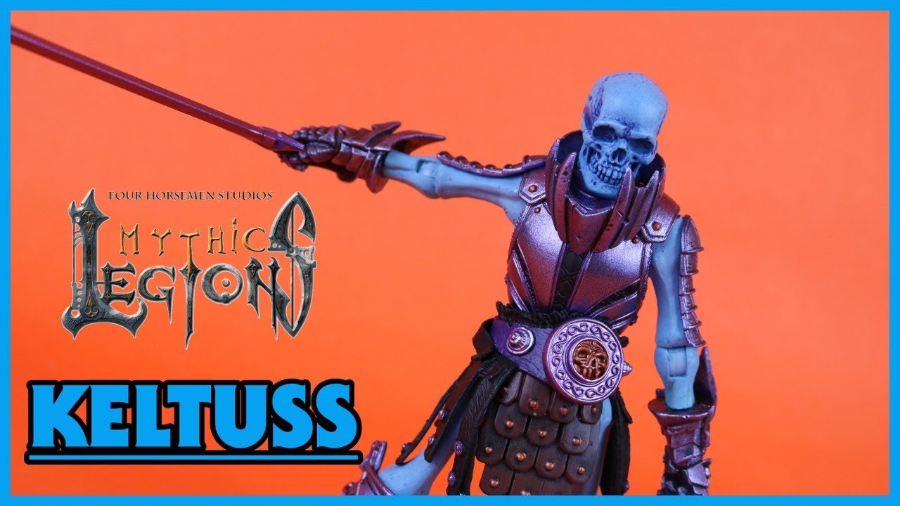 Four Horsemen Studios Mythic Legions: Coliseum KELTUSS Action Figure Toy Review