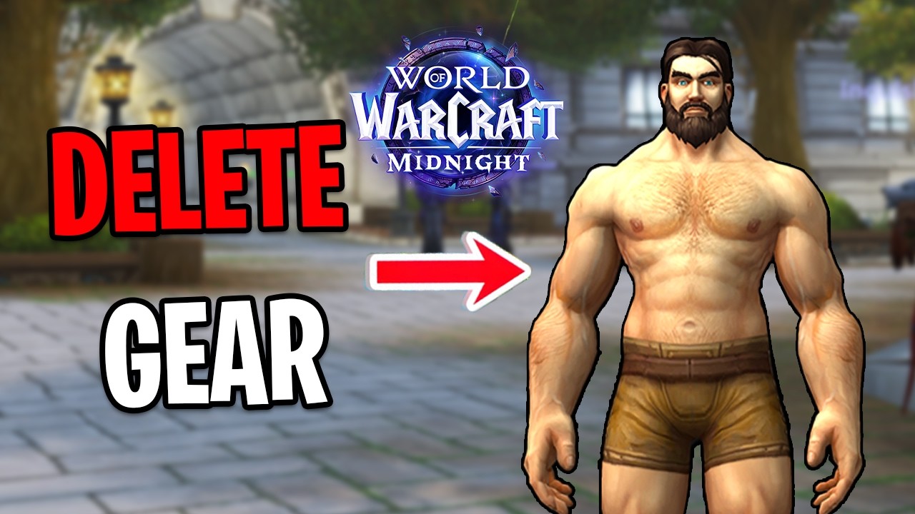 WoW Midnight, But I Delete My Gear Every Level!