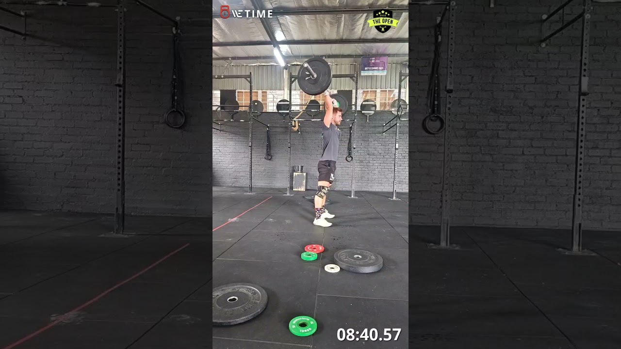 Winston Langridge. Crossfit Open 26.3