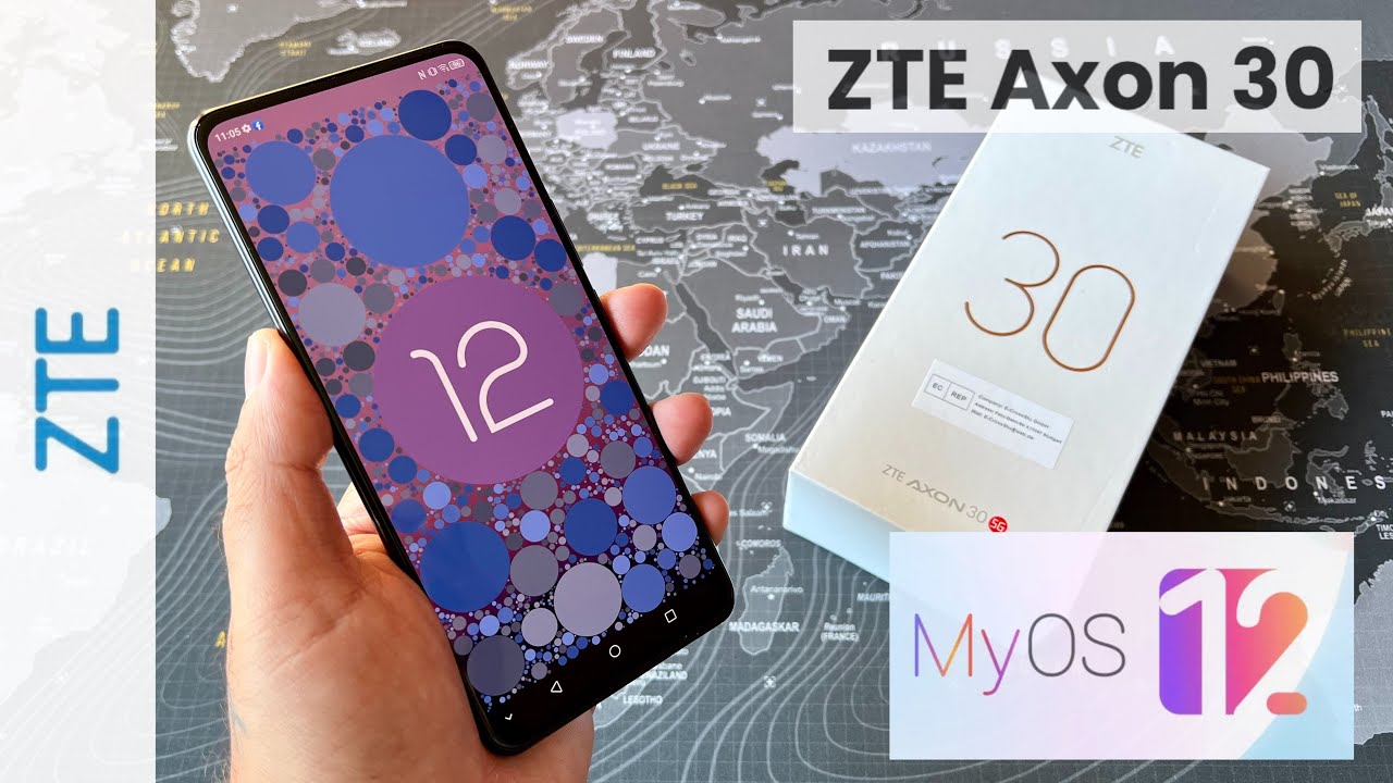 ZTE AXON 30 5G - Update Android 12 / MyOS12