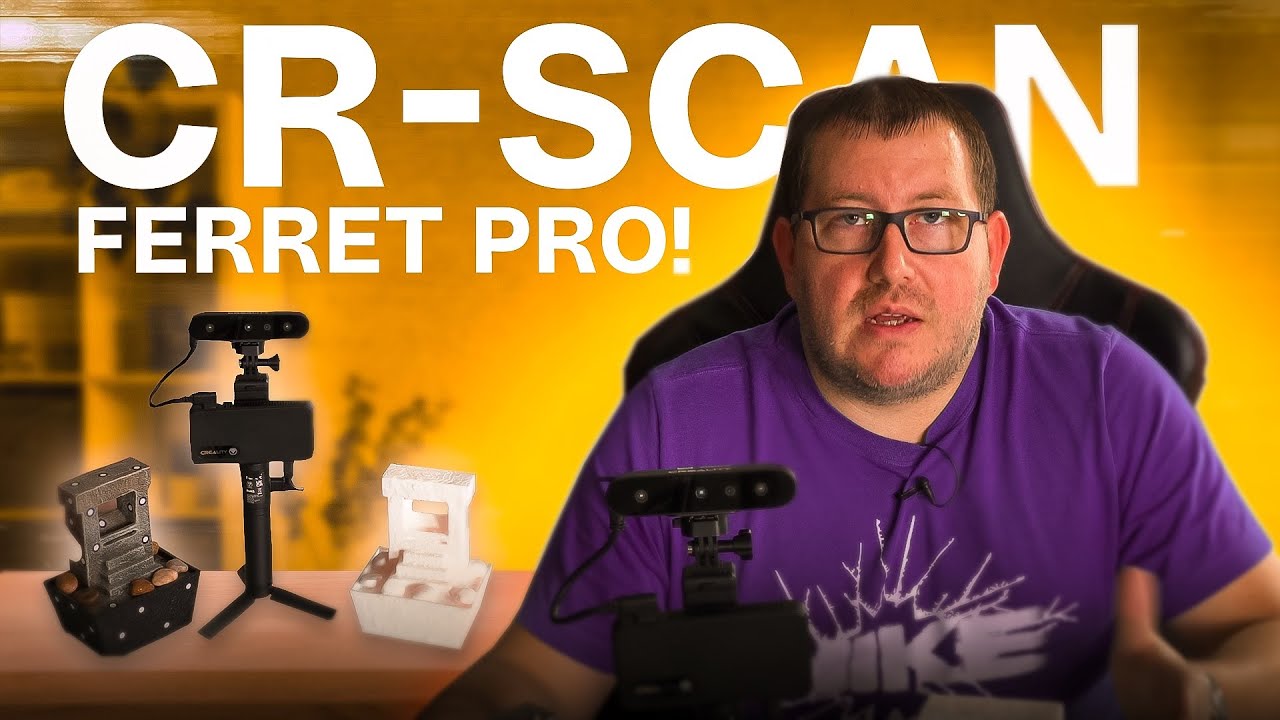 Creality CR-Scan Ferret Pro – настройка и первые мысли!