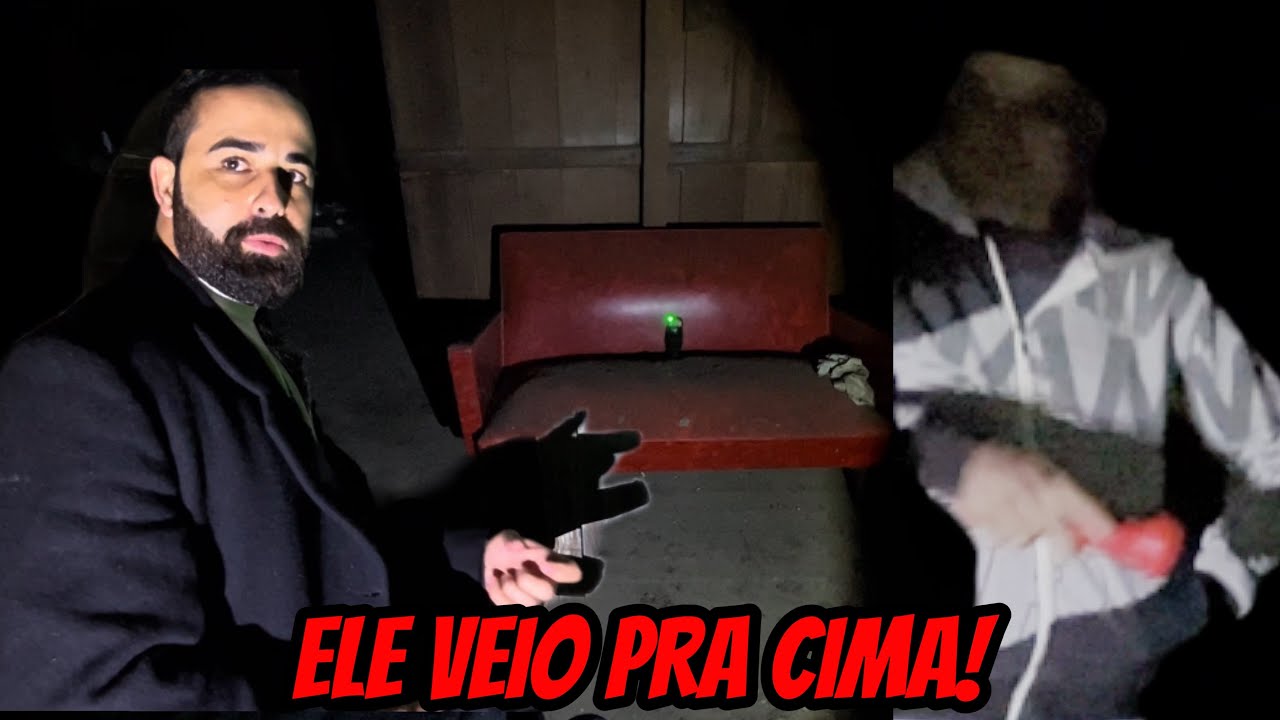 HOMEM ARMADO SURGE DO NADA EM INVESTIGAÇÃO NA CASA ABANDONADA!