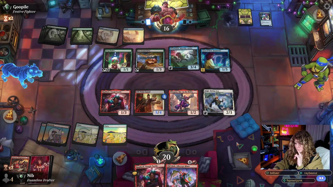 Drafting some Turtles on Magic!