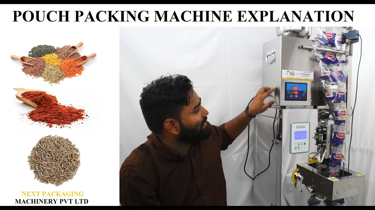 Start your Masala  packing business with our automatic pouch packing Machine,मासाला पाउच पैकिंग मशीन