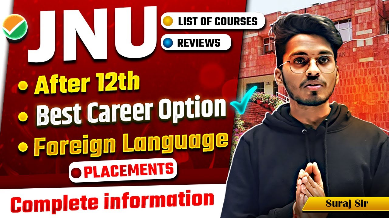 Best Career Option After 12th😱 | Foreign Language from JNU | All About JNU Foreign Language