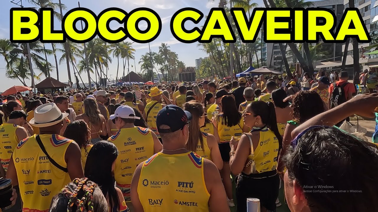 BLOCO CAVEIRA | SAULO FERNANDES | PRÉVIAS DE CARNAVAL MACEIÓ 2026