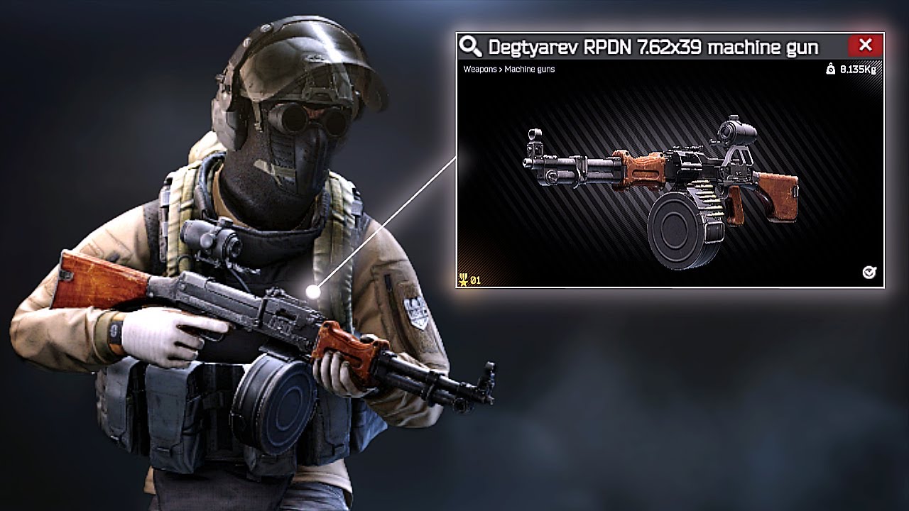 NEW Shoreline BOSS with RPDN 7.62x39mm (PP Ammo)