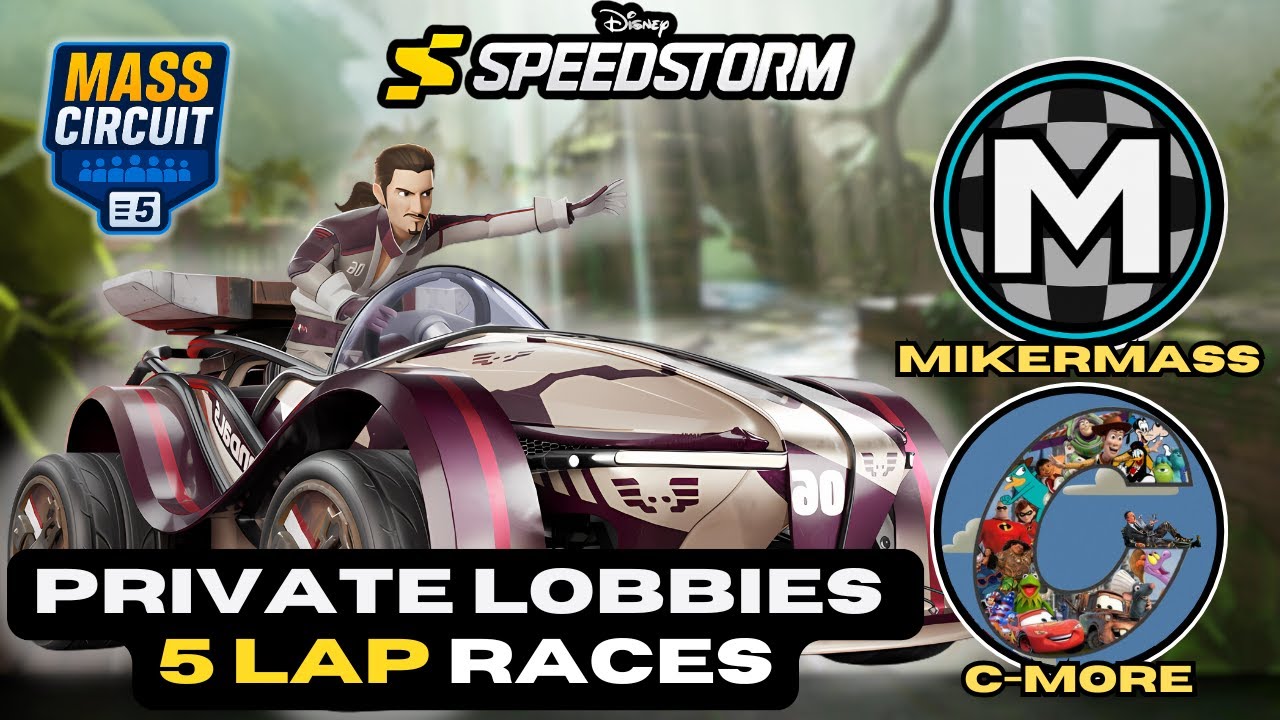 Sunday Sprints w/ @cmore0414  🏁 | Disney Speedstorm | (8.10.2025)