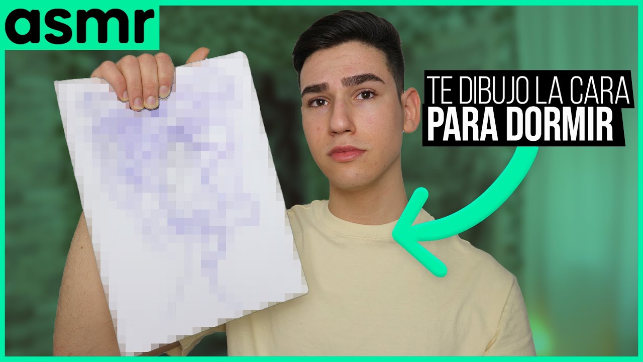Kiwii ASMR Te dibujo la Cara | Para dormir