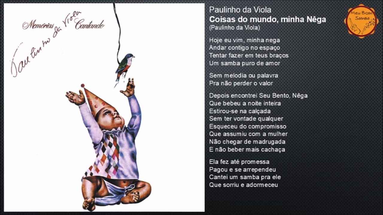 Paulinho da Viola - Coisas do mundo, minha Nêga (1976)