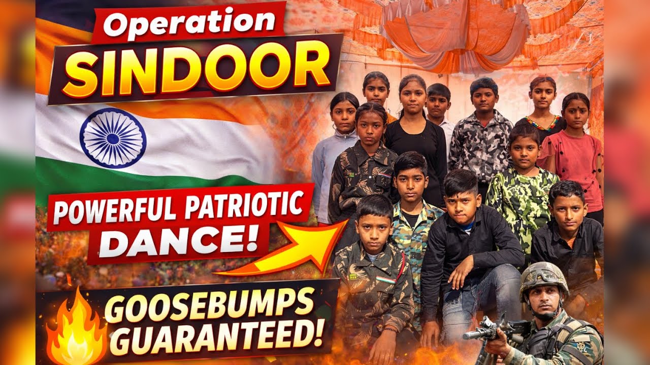 Operation Sindoor 🇮🇳 | Powerful Patriotic Dance Cover | Mp public school 