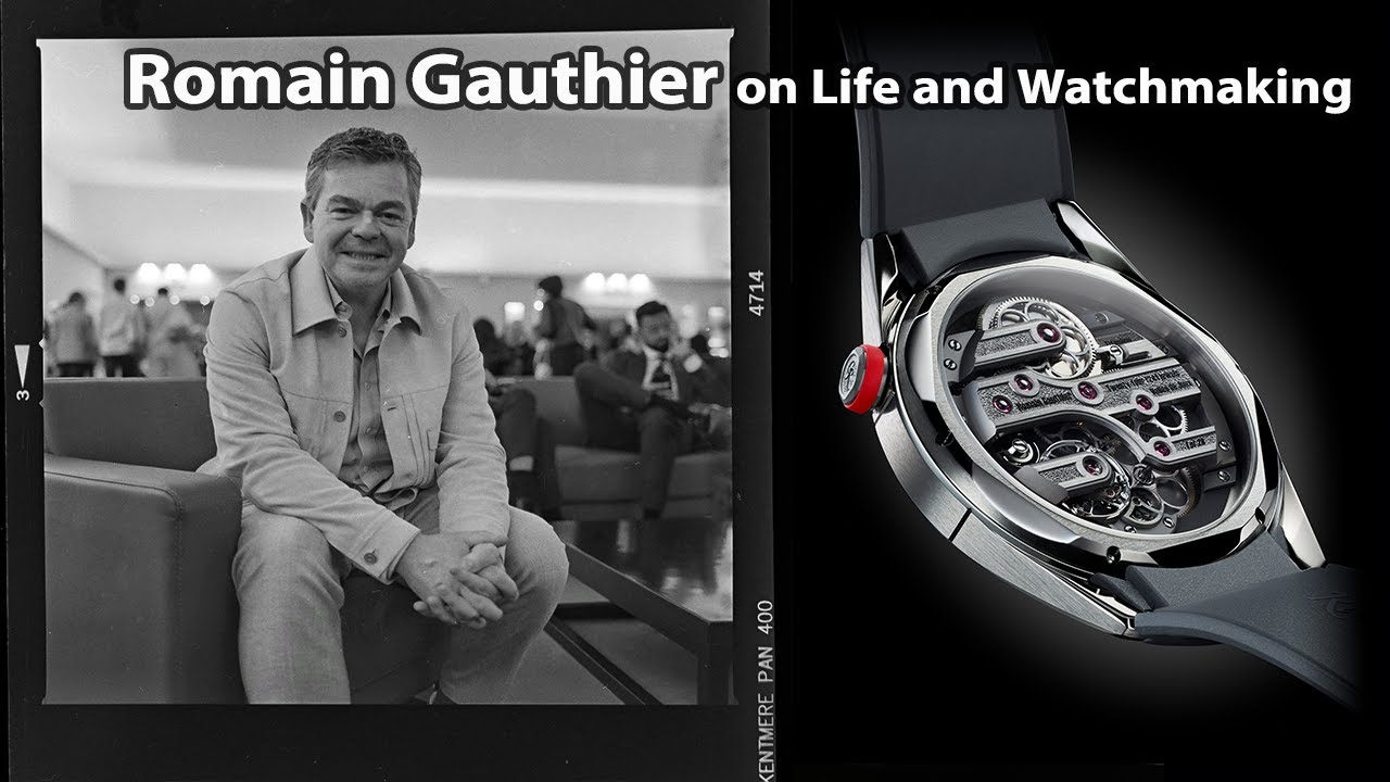 Romain Gauthier on Life and Watchmaking