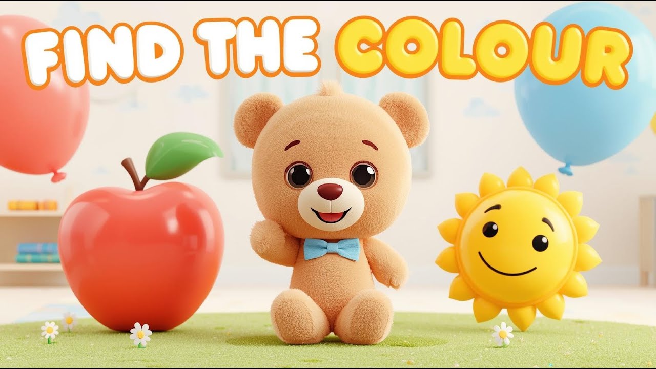 Find the Colour 🌈 | Fun Learning Colours Song for Kids
