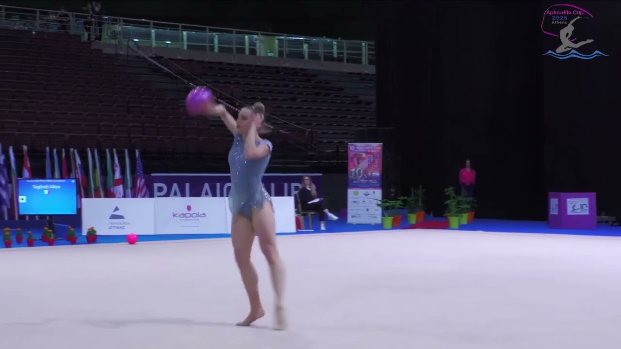TAGLIETTI Alice (ITA) BALL 27,4 - Apparatus Final - Aphrodite Cup 2025