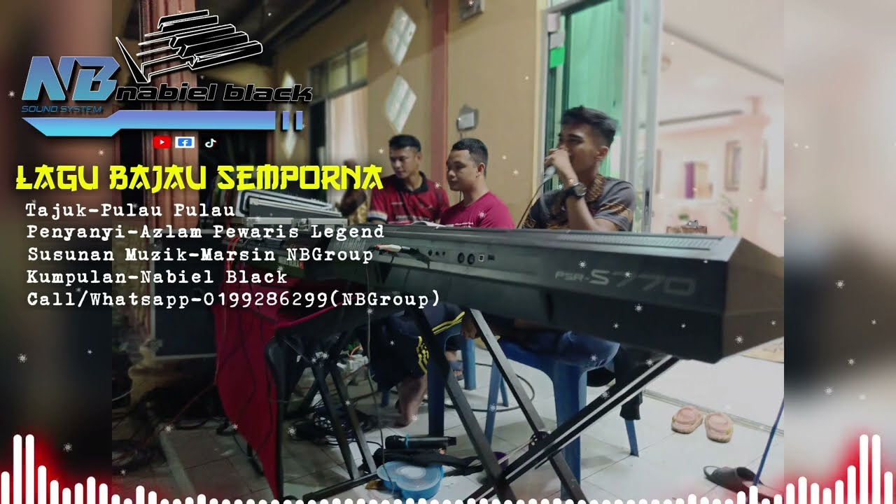 LAGU BAJAU PULAU PULAU~AZLAM PEWARIS LEGEND FEAT MARSIN NB