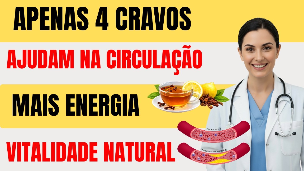 Urologista revela: 4 cravos que ajudam a circulação e a vitalidade masculina