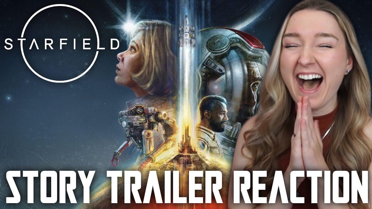 REACTING to Starfield - Story Trailer | Xbox Games Showcase 2023 (I NEED IT NOW!)
