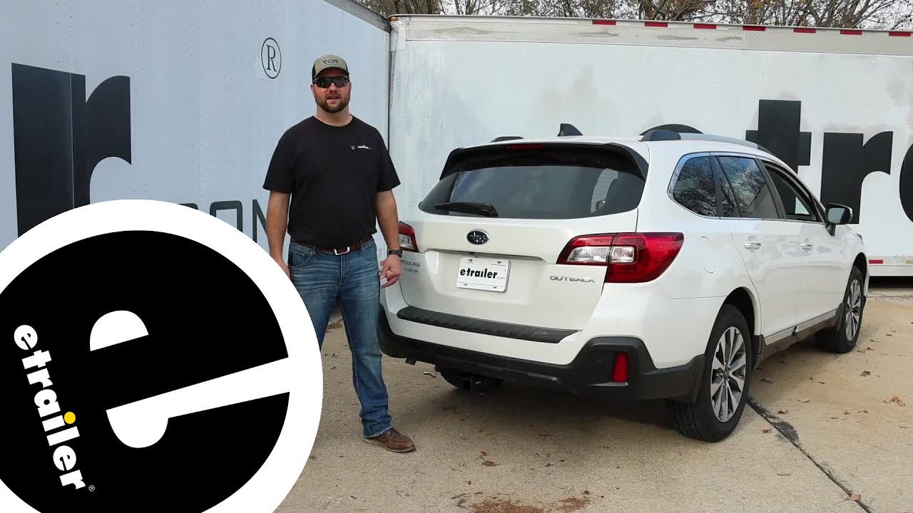 Mount: etrailer Trailer Hitch Receiver on a 2019 Subaru Outback Wagon