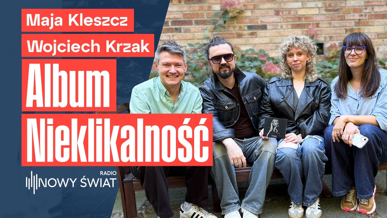 Ucieczka od KLIKANIA! - Maja Kleszcz i Wojciech Krzak (Live at Radio Nowy Świat)