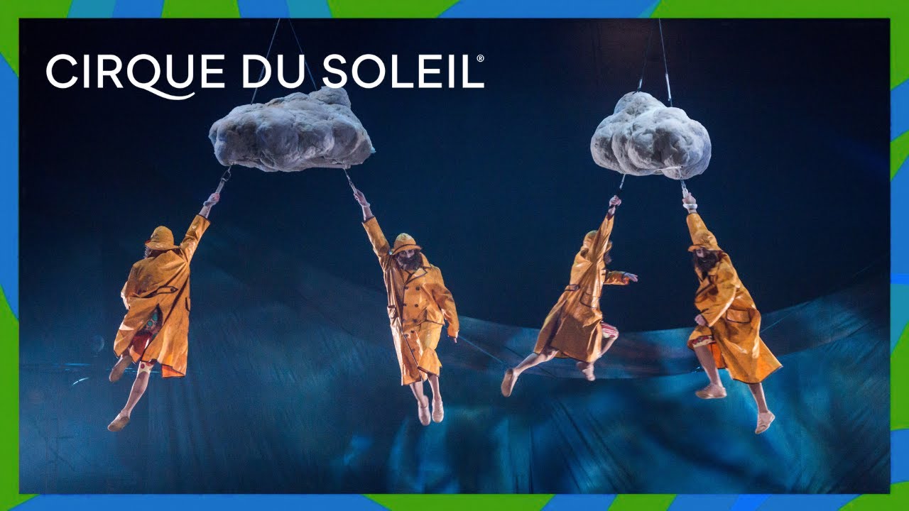 High-Flying Jumps | Impressive Net & Plank Acrobatics | Cirque du Soleil