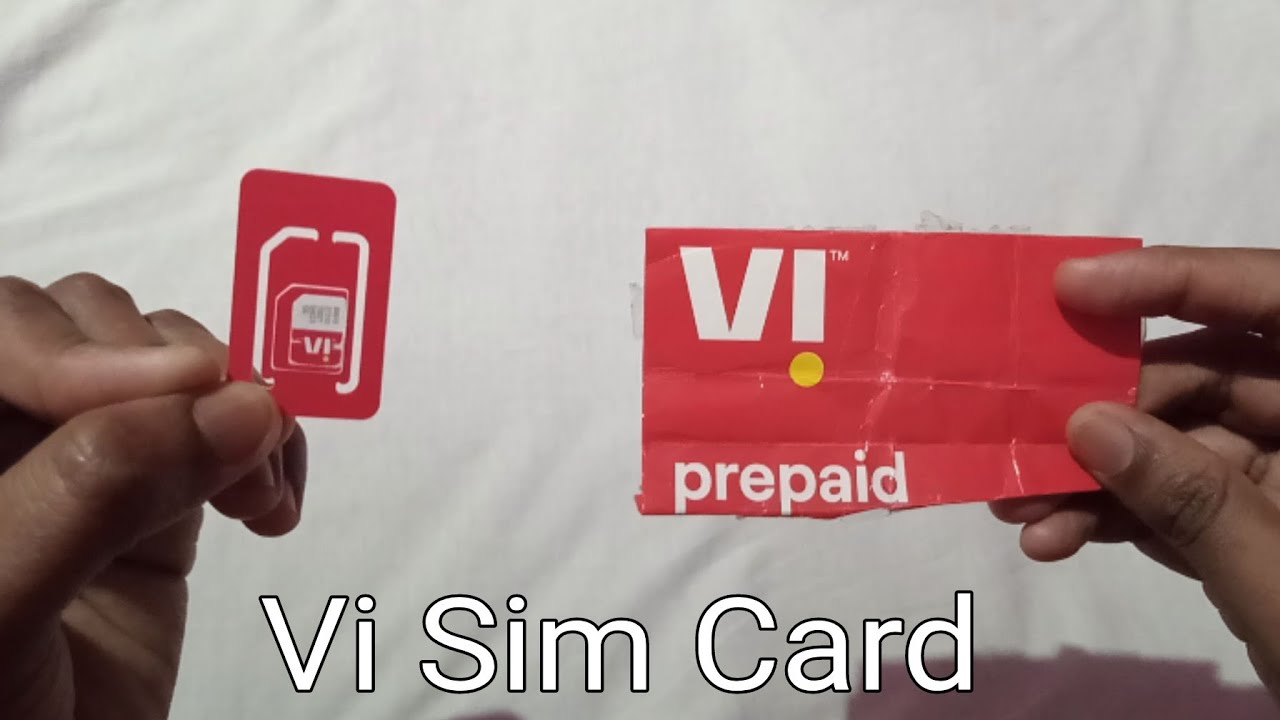 Vi Sim Card Unboxing || VI SIM CARD 2021