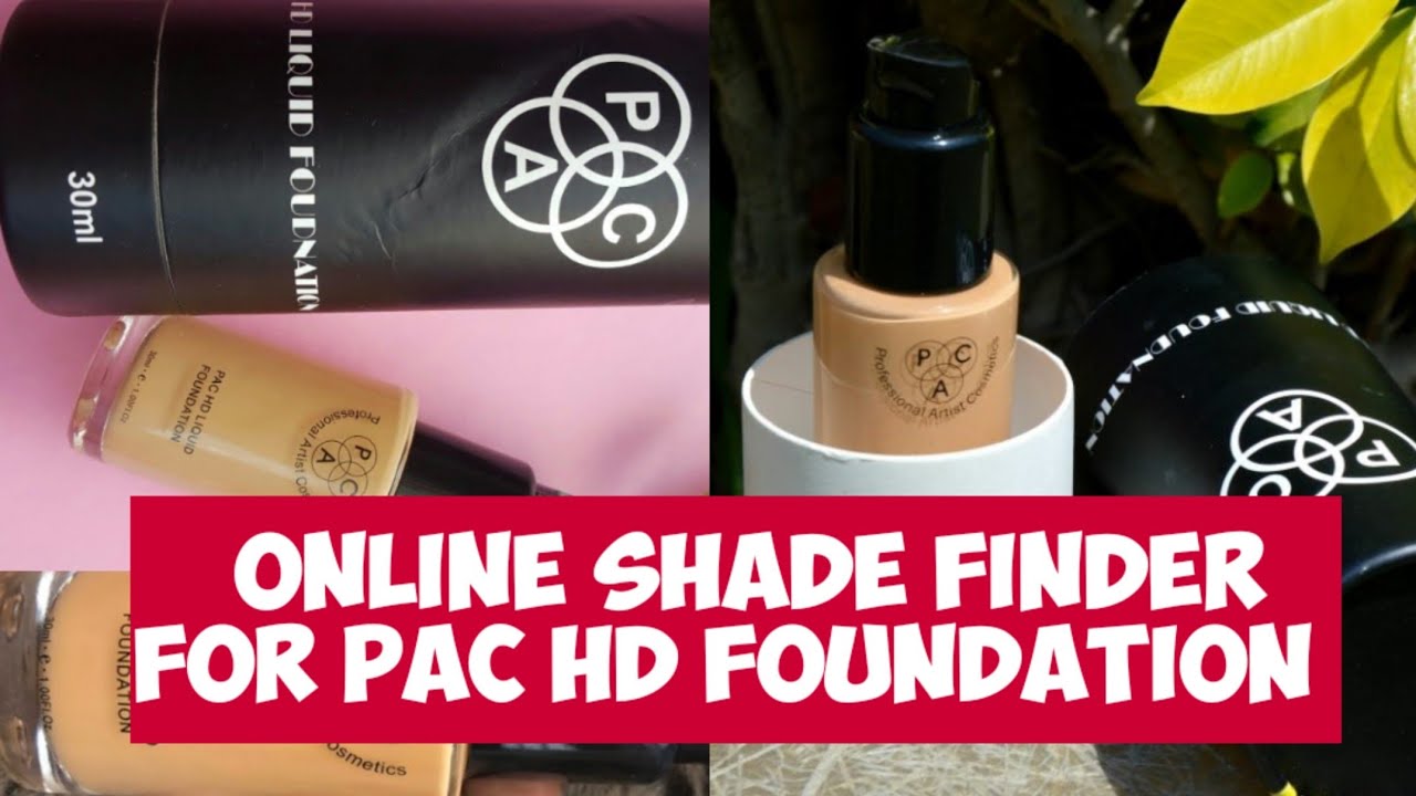 Know Your PAC HD foundation shades , Honest Review😍