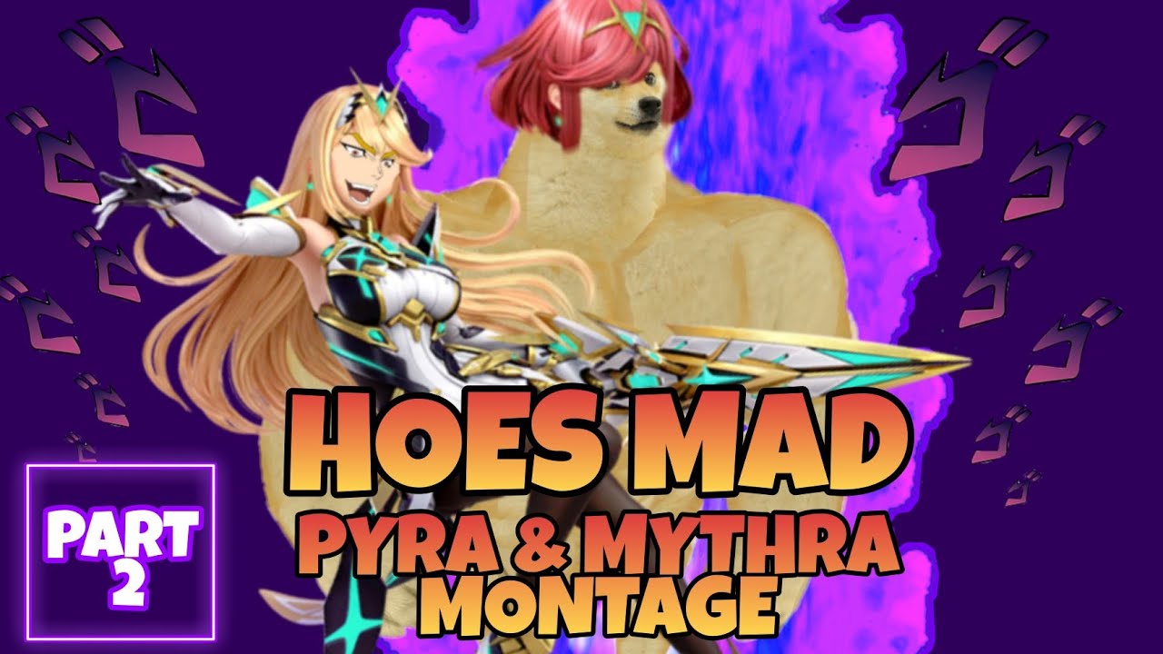 This happens when I play Pyra and Mythra (PART 2) | Super Smash Bros Ultimate Montage.