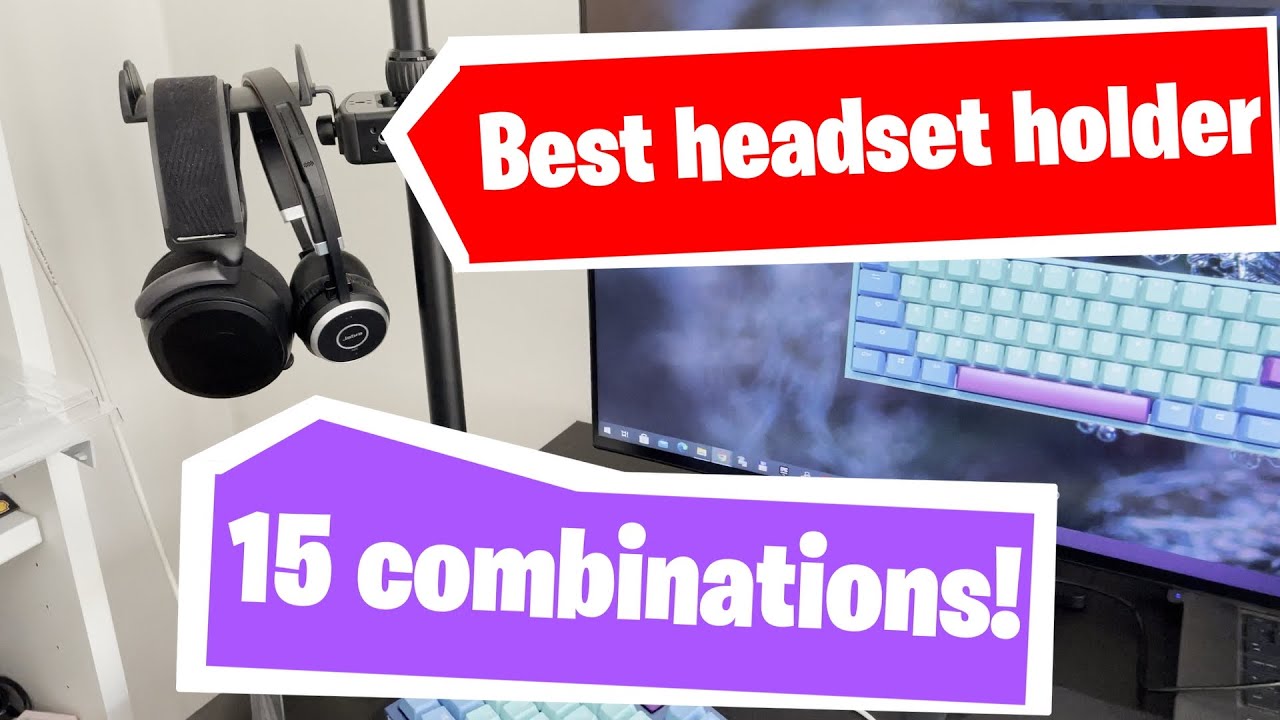 Best headset stand, unboxing Konig & Meyer headphones holder 16085