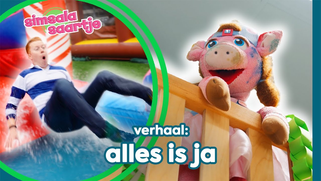 ALLES IS JA 😄 | SIMSALA SAARTJE 🐽 | Educatieve kleutertelevisie | Wat is een vraag?