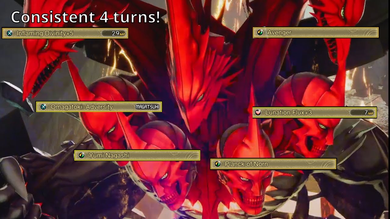 Satan (SMT V: Vengeance, Hard Mode, NG, Arioch Adversity Strategy)