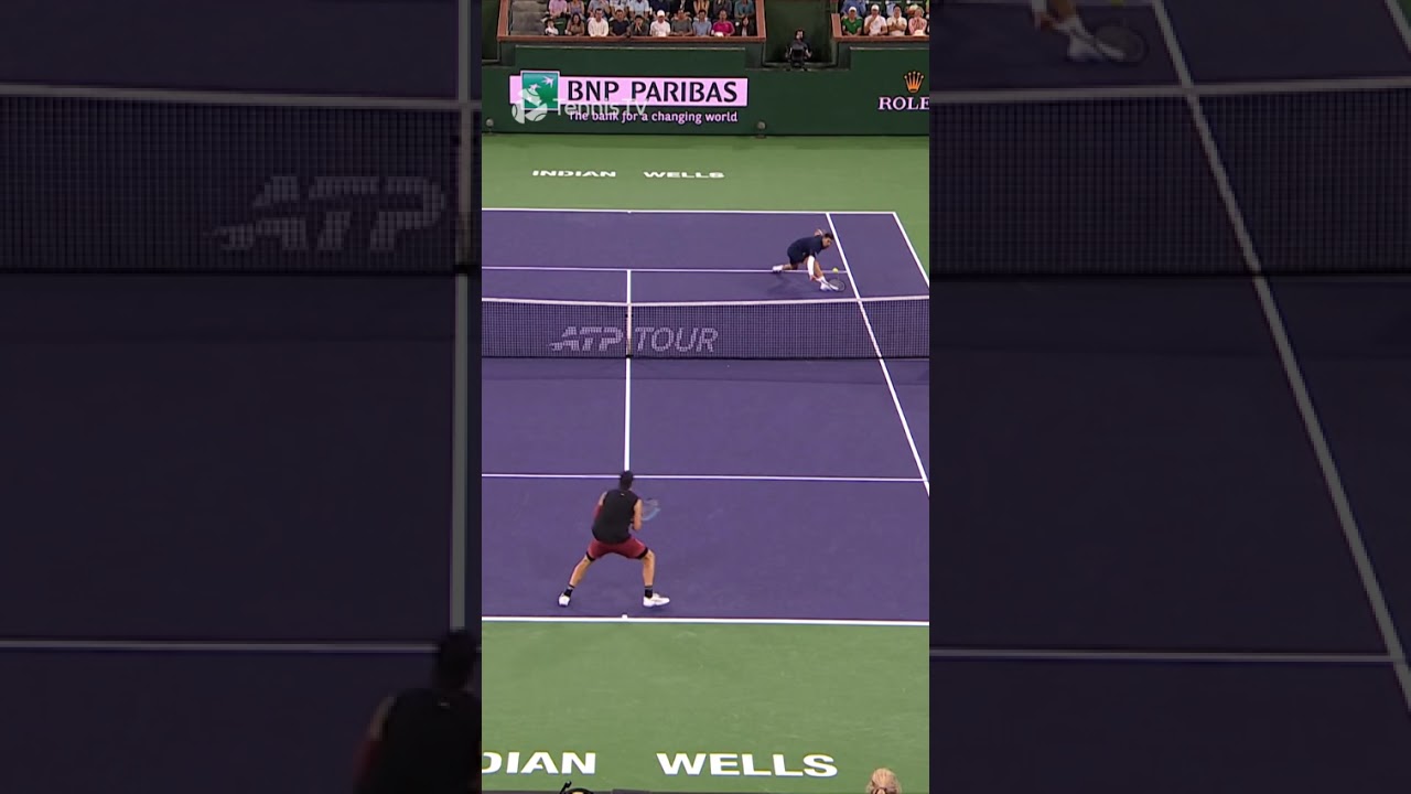 DJOKOVIC FAZ PONTO ESPETACULAR EM INDIAN WELLS