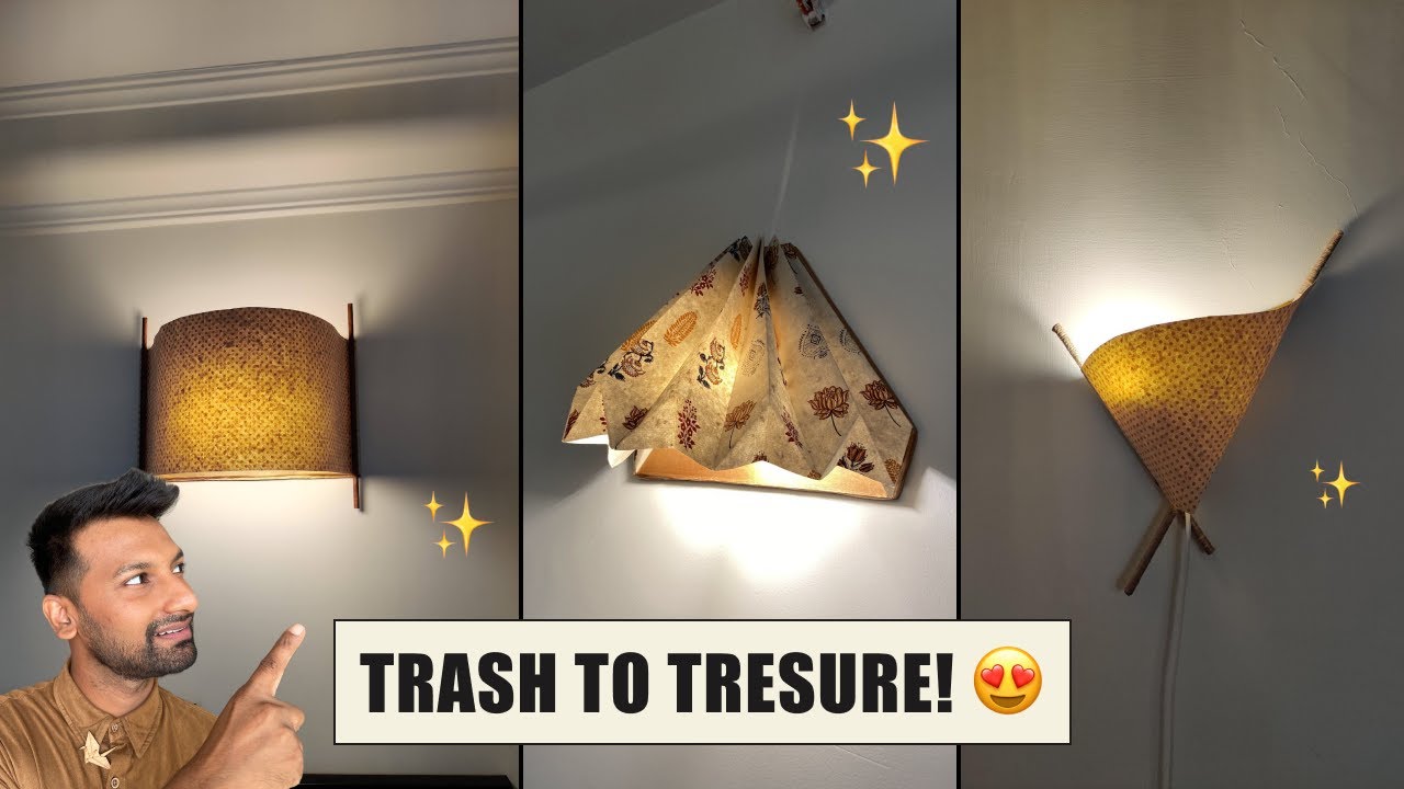 Don't Miss Out! DIY Paper Wall Lamps: 3 Renter-Friendly Designs to Illuminate Your Space! 💡✨