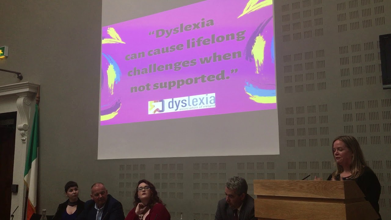 Leinster House Presentation for Dyslexia Awareness Week 9 Oct 2019 &ndash; Rosie Bissett - 2