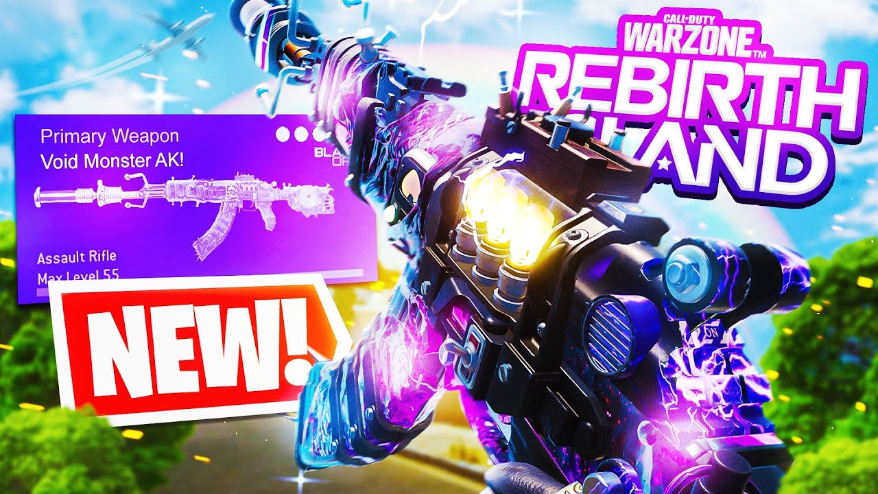 the NEW AK47 is INSANE on REBIRTH ISLAND🔥! (Cold War Warzone)