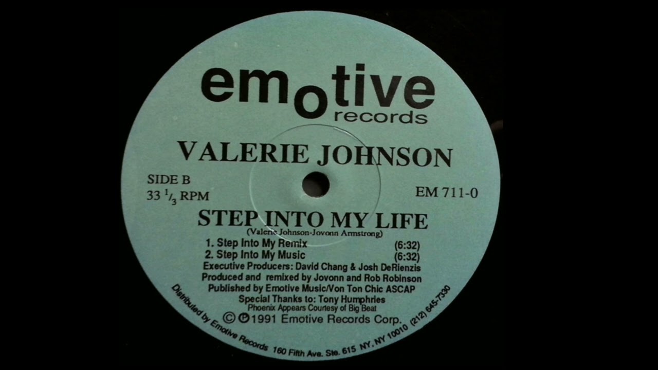 Valerie Johnson | Step Into My Life (Step Into My Remix)