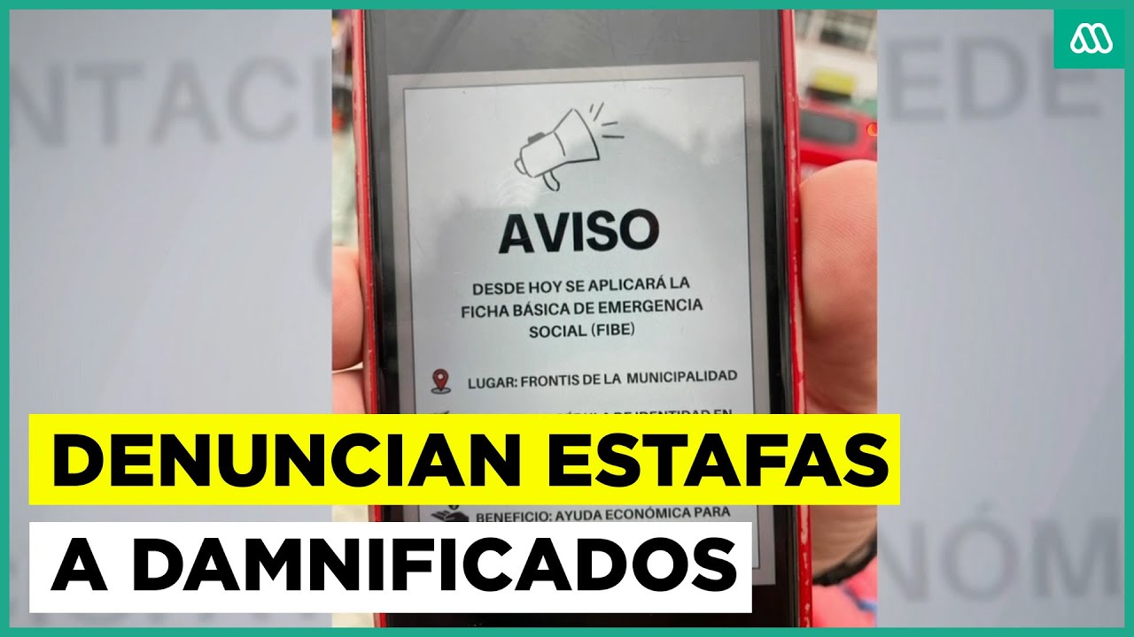 Denuncian estafas a damnificados por incendios