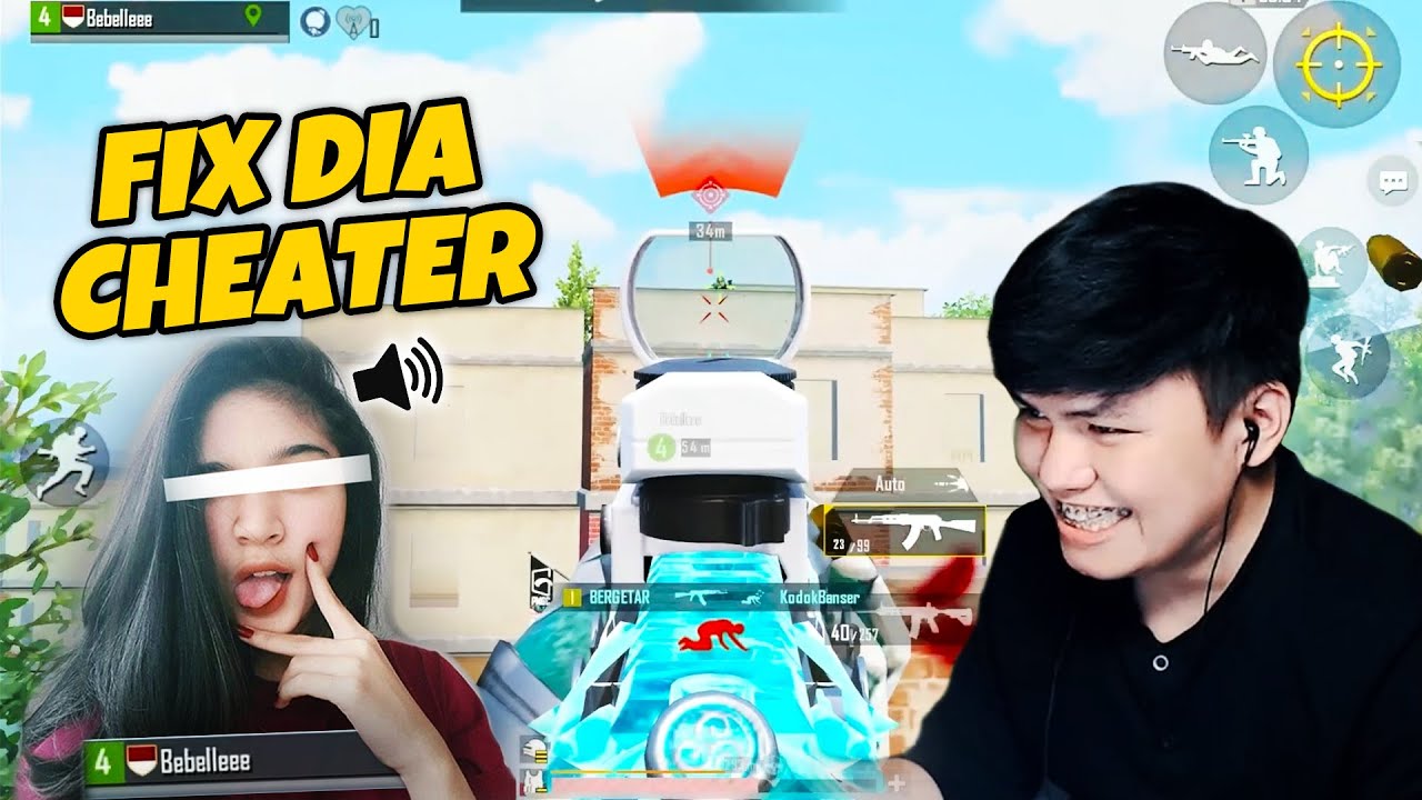RANDOM CEWEK TOXIC - Udah Di Gendong Masih Ngatain Gua Nge-Cheat | PUBG Mobile
