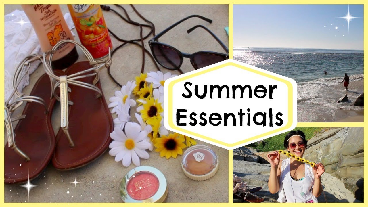 Summer Essentials- Fashion, Makeup, Skincare & More