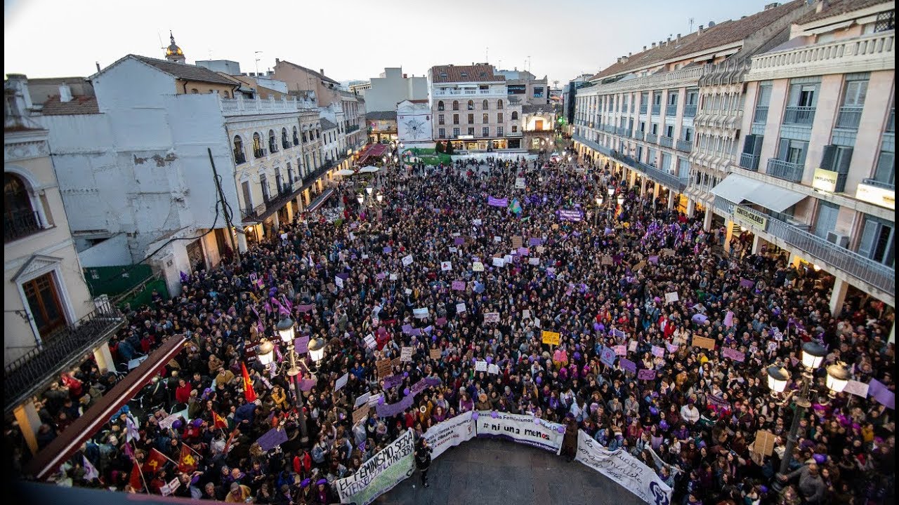 Manifestación feminista en Ciudad Real