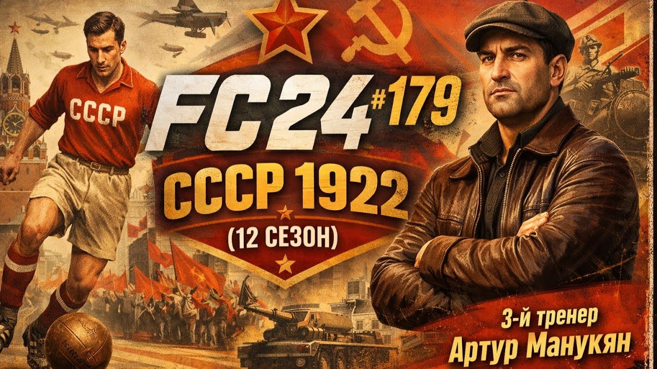 FC 24. #179. СССР 1933-34. (12 Сезон). 3-й тренер Артур Манукян. Без комментариев.
