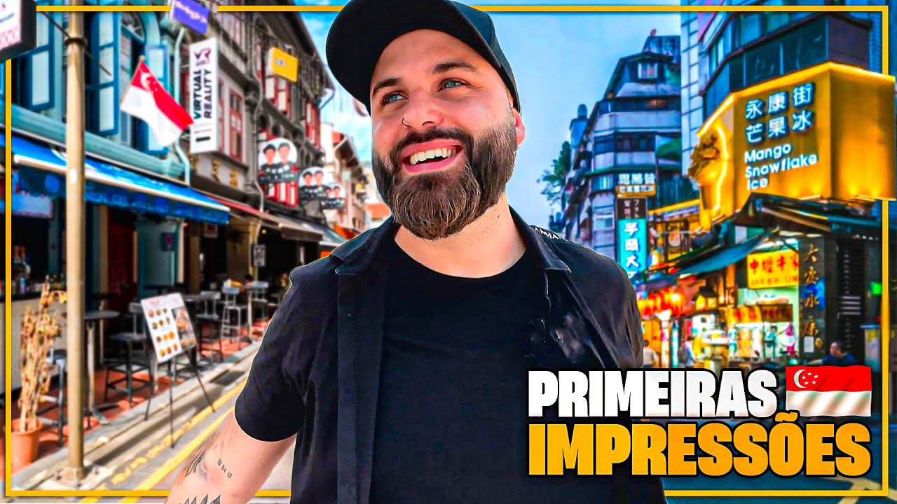 PRIMEIRAS IMPRESSÕES DE SINGAPURA: O PAÍS MAIS DIFERENTE QUE JÁ VISITEI