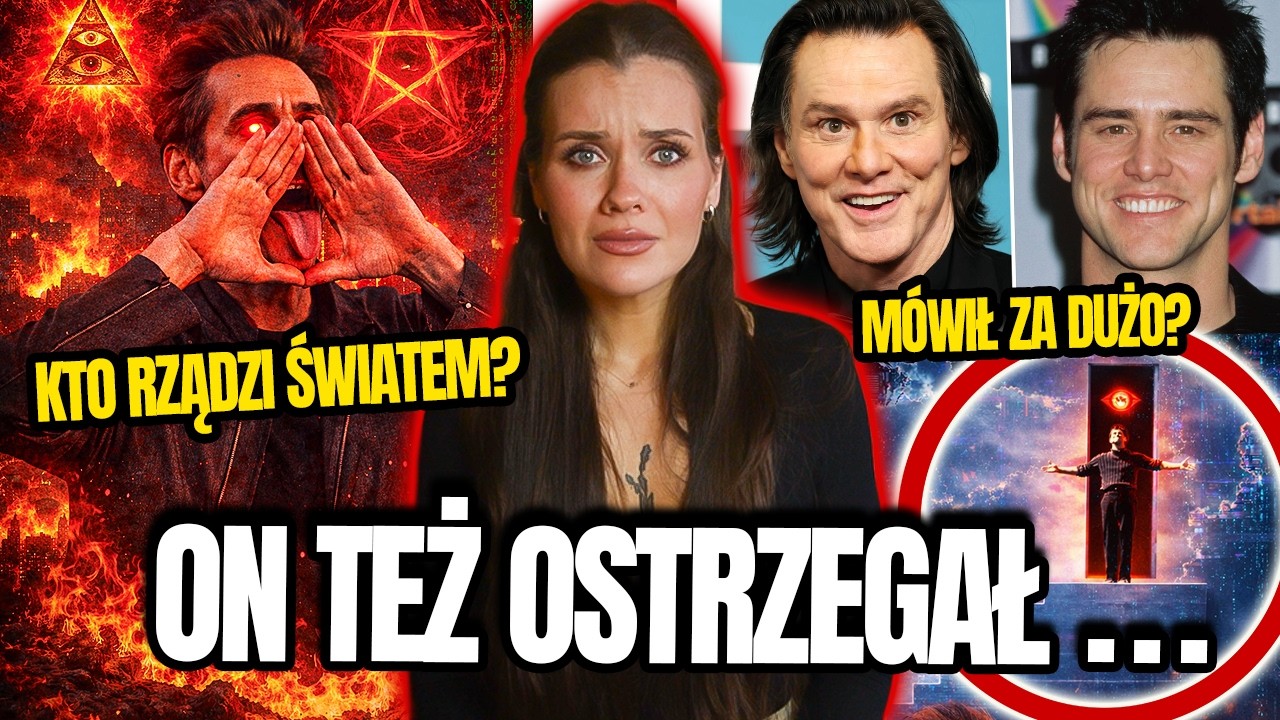 JIM CARREY POWIEDZIAŁ ZA DUŻO? Demaskował ELITY ŚWIATA i zapłacił wysoką cenę...