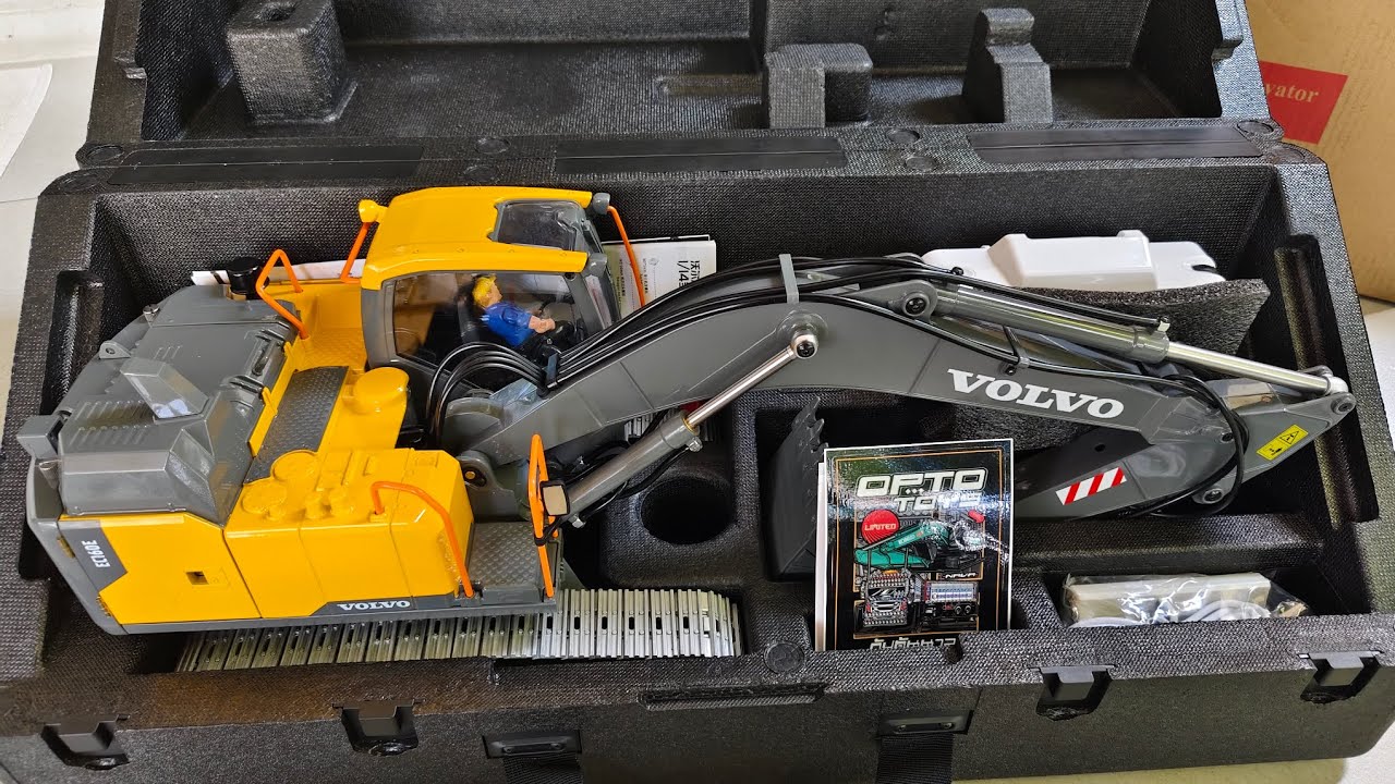 แกะกล่องแม็คโครสเกล 1 ต่อ 14 Volvo EC160E #E010-003 รีวิวส่งมอบงานเดือนมีนาคม