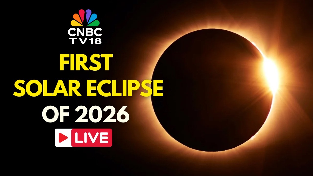 Solar Eclipse 2026 LIVE: First Surya Grahan of 2026 February 17th | Ring of Fire Visibility | N18G